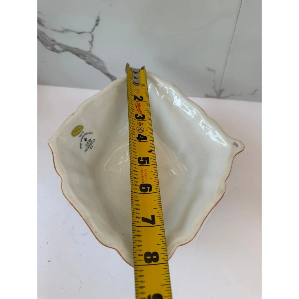 Franklin Mint Le Cordon Bleu 1986 Ceramic Goose Butterfly Wall Mold Decor